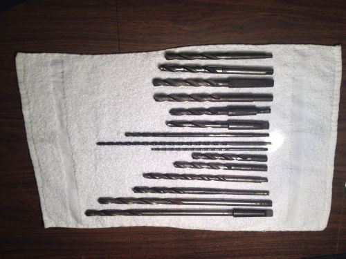 Variety Of High Speed Twist Drill Bits Incl. Cleve, Standard Tool