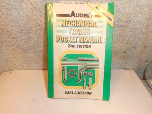 Machinists 12/4 BUY NOW  Famous Audels Guide