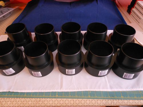 Jet woodworking  Dust collector collecting system pipe reducer 5&#034; to 4&#034; 10 pack