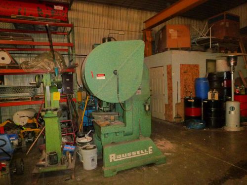 40 Ton Rousselle Model #4 OBI Punch Press, S/N 25555