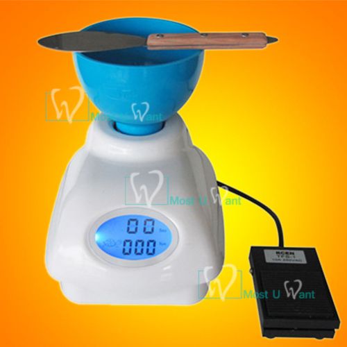 Dental lab mixer for mixing alginate die stone impression material 0-300rpm ce for sale