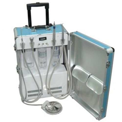 New portable dental turbine unit air compressor syringe high low handpiece cefda for sale