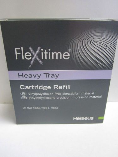 Flexitime Heavy Tray Standard Pack Hydrophilic VPS Impression Heraeus Kulzer