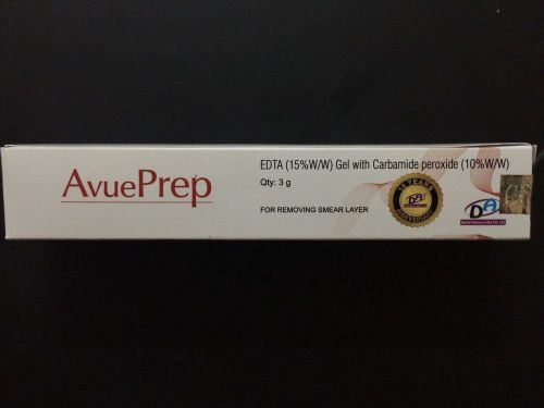 10 packs of avueprep edta gel with carbamide peroxide10% w/w for sale