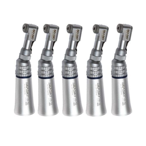 5xNSK Style Dental Low Speed Handpiece Contra Angle Latch Type F Air Motor YP
