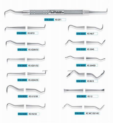 1Pc New KangQiao Dental Instrument Scalers KS GF1 016-2020