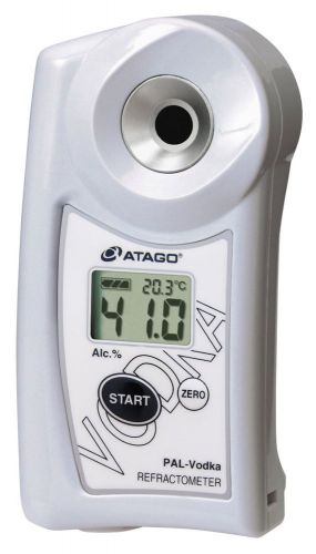 New atago pocket ethylalcohol concentration meter/refractometer pal-vodka 0-53 for sale