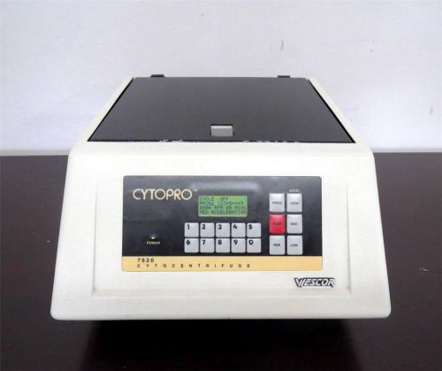 Wescor cytopro 7620 cytocentrifuge ac-060 cytopro rotor centrifuge warranty for sale