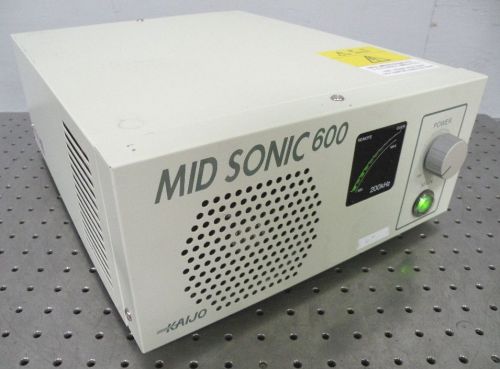 C112097 Kaijo type 6633 Mid Sonic 600 Ultrasonic Generator (600W, 200kHz, 208V)