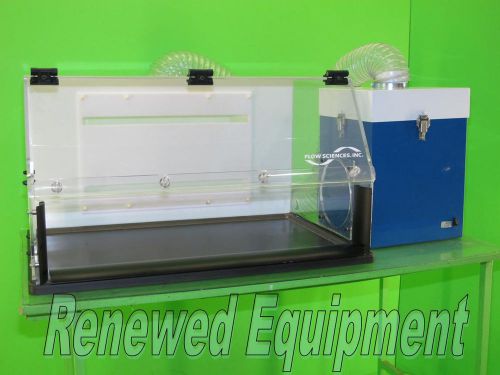 Flow sciences vbse fs2015 3&#039; vented balance hood with blower #91 for sale