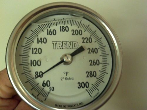 Trend instruments, inc bimetal thermometer model 30 for sale