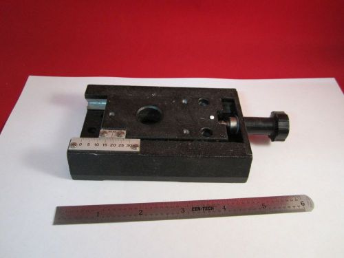 OPTICAL POSITIONING STAGE MADE IN ENGLAND LASER OPTICS BIN#C5-3
