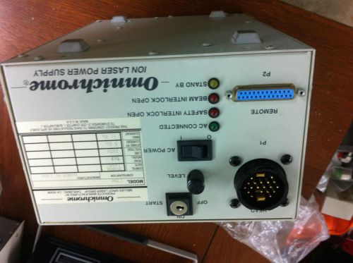 omnichrome 170b laser power supply