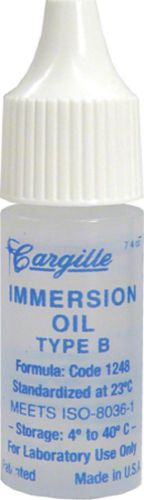 Microscope immersion oil type b high viscosiyy 1/4 ounce for sale