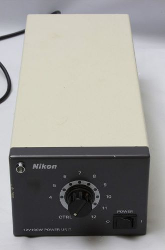 Nikon PSM-1120 12v 100w Power Supply for Diaphot 200 300 Microscope