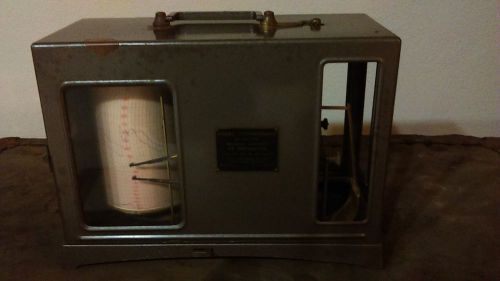 Vintage Bendix Model 594 Hygro-Thermograph Humidity Air Temperature Recorder