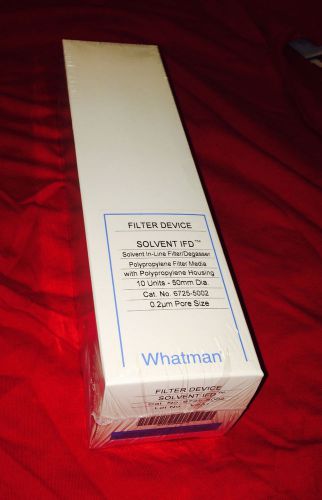 Filter device. solvent idf, whatman for sale