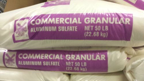 Aluminum sulfate 50lb bag commercial granular (holland company) for sale