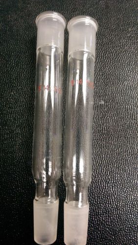 Glass transfer adapter from male 14/20 joint to female 14/20 joint for sale