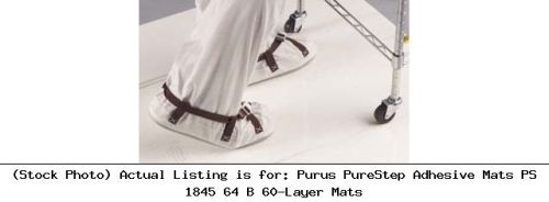 Purus PureStep Adhesive Mats PS 1845 64 B 60-Layer Mats Lab Safety Unit