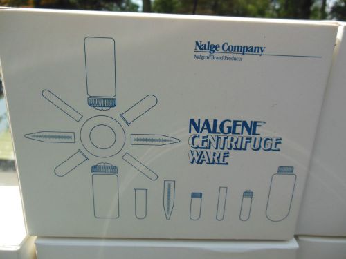 Nalgene 3103-0015 conical centrifuge tubes 10/pk quantity 5