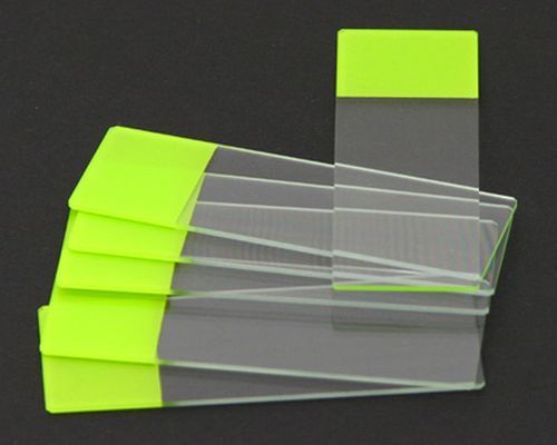 Colored End Frosted Slides Green pk of 72 (B145-64)