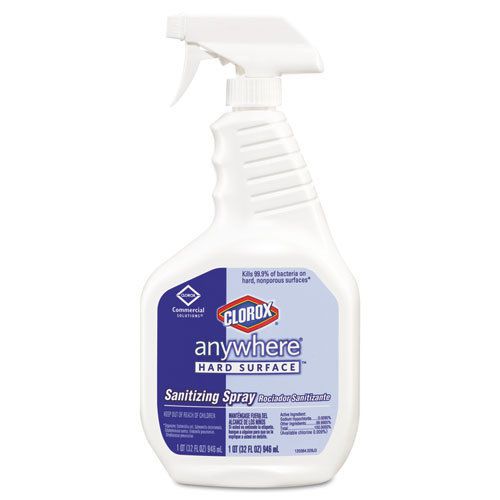 Clorox anywhere sanitizing spray, epa-approved, 32 oz. bottle, ea - cox01698 for sale