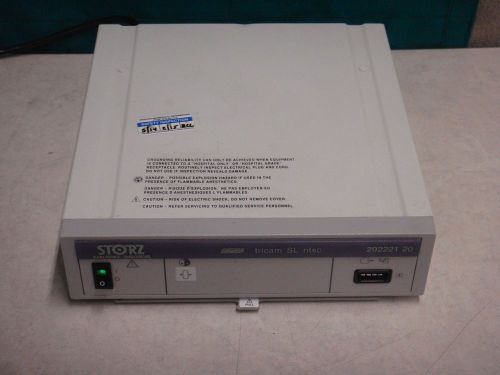 Storz SCB Tricam SL ntsc 20222120-120 Endoscopy Console