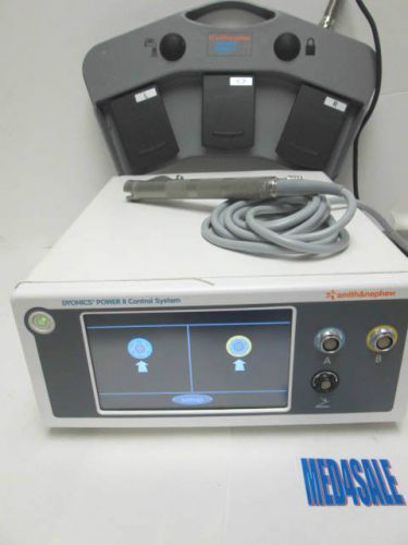 Dyonics Arthroscopy Power II Controller, PowerMax Elite Shaver &amp; Footswitch
