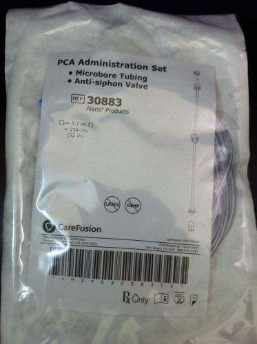 LOT OF 5 CAREFUSION PCA ADMINISTRATION SETS Microbore Tubing 92&#034; REF 30883 2016