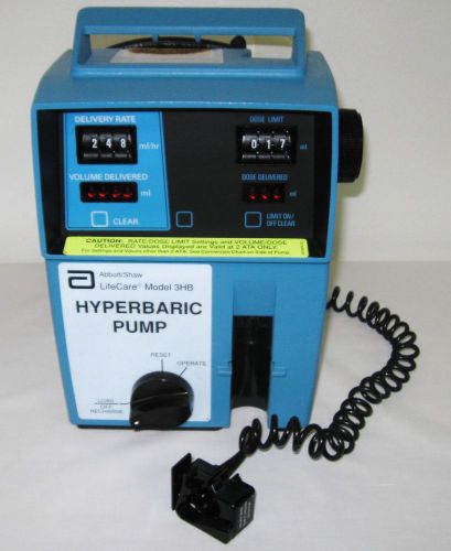 Abbott Shaw LifeCare Model 3HB Hyperbaric Pump