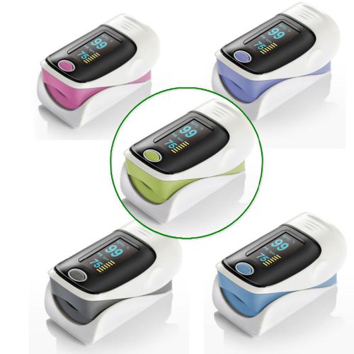 CE OLED Oximeter Finger Pulse Blood Oxygen SpO2 PR Monitor PULSE OXIMETER
