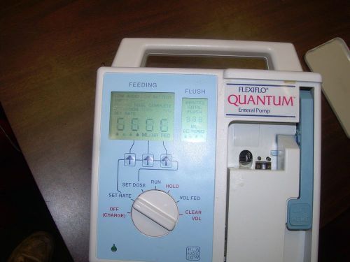Abbott FlexiFlo Quantum Enteral Feeding Pump IV Infusion Pump 30-day GUARANTEE