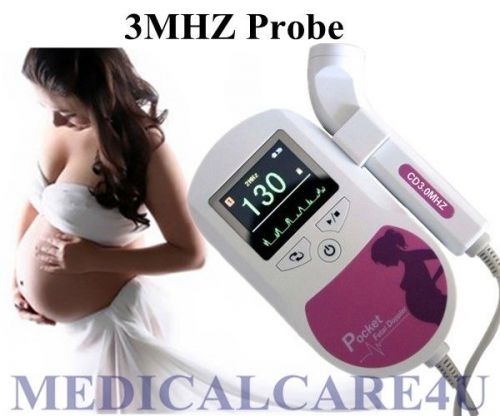 CE FDA Pocket fetal doppler,Prenatal Heart Monitors,3Mhz probe SONOLINE C