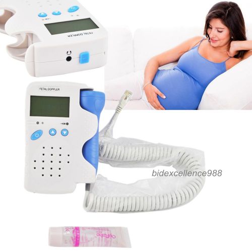 TOP QUALITY Fetal Doppler 3MHz with LCD Display hear rate monitor