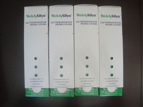 Welch allyn suretemp probe covers 4 boxes #05031-110 new for sale