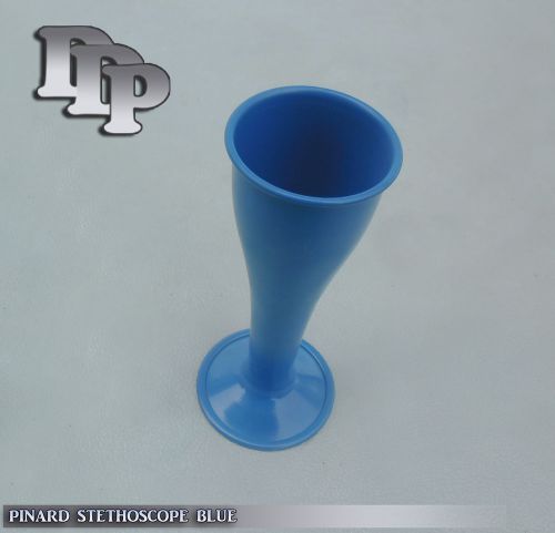 Pinard Fetal Stethoscope Plastic Blue