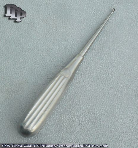 SPRATT BRUN CURETTE Surgical Orthopedic Instrument #1