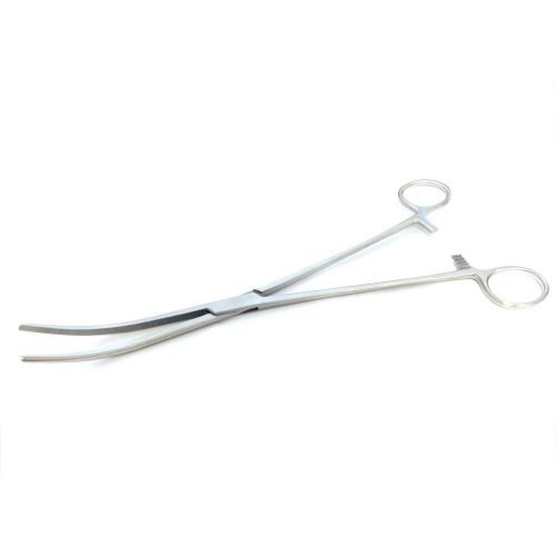 Brand New Forceps Curved 10 inch Stainless Steel Locking Clamp SE