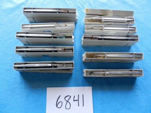 Storz Eye Surgical Angled Keratome Blades Knives Lot of 10   NEW!!