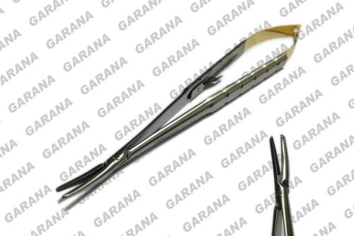Castrovijo Needle Holder T.C Tips 7&#034; Curved - Garana Surgical Dental Supplies