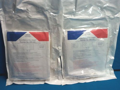 O.R. Solutions Slush/Warmer Disc-Drape ORS-320 Lot of 2 IN DATE