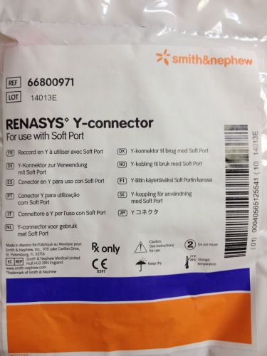 Y-Connector RENASYS - Use with Soft Port - smith &amp; nephew 66800971