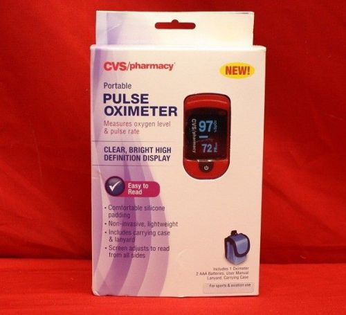 CVS/Pharmacy Portable Pulse Oximeter 814854! BRAND NEW!