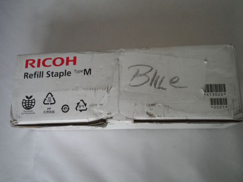 Ricoh Refill Staple Type M, Box of 5 Cartridges (413026)