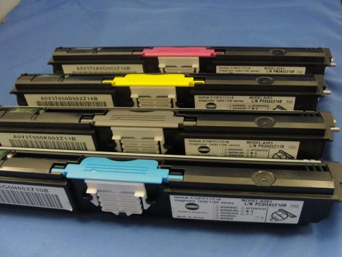 Genuine Konica Minolta Magicolor 1600/1700 Series Toner Cartridges