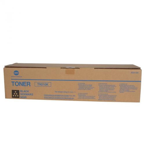 GENUINE KONICA MINOLTA BIZHUB C250 / C252 BLACK TONER CARTRIDGE TN210K