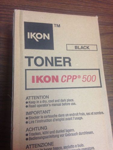 CPP-500K Genuine Ikon 02SL Black Toner Konica Minolta CPP500