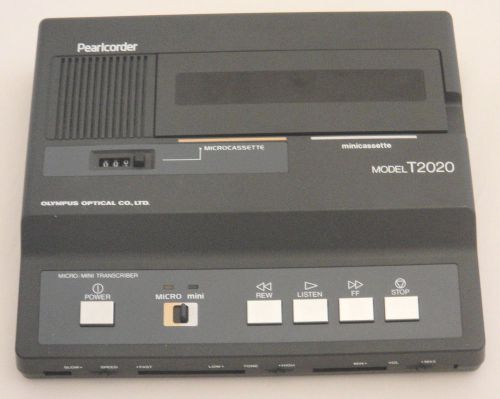 Olympus Pearlcorder T2020 Wiedergabegerat fur Mini- und  Microkassetten  #180