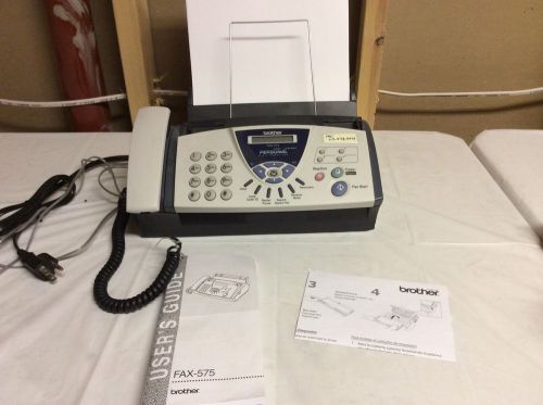 Brother FAX-575 Personal Fax, Phone, and Copier , very good condition